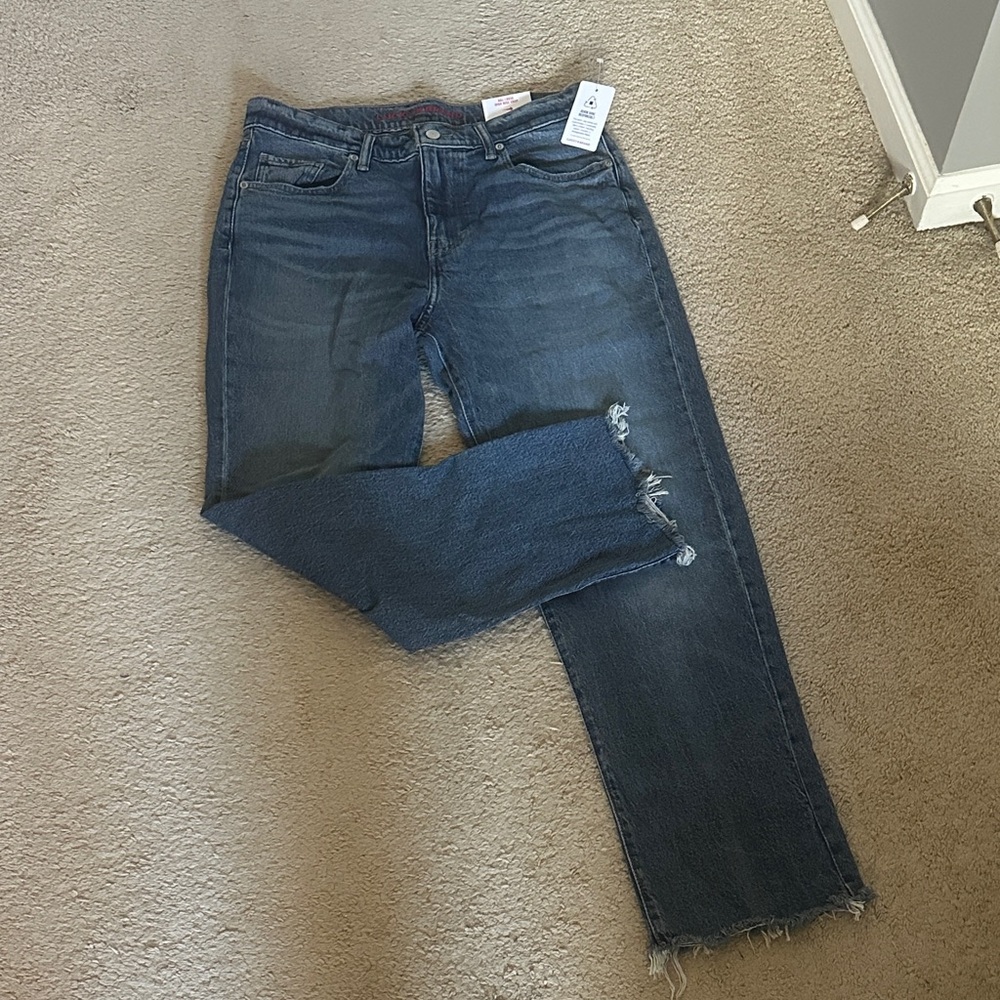 NWT Lucky Brand 90s Straight-Leg Jeans